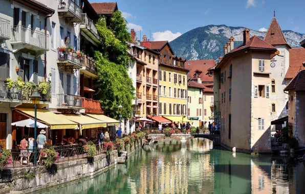 France, houses, Annecy, Image by mfvgml