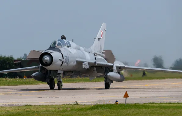 Истребитель-бомбардировщик, ВПП, Су-22, Sukhoi Su-22M4, ВВС Польши, Су-22М4, ПТБ