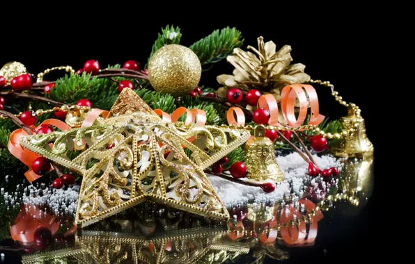 Шарики, украшения, праздник, Новый Год, Рождество, Christmas, New Year