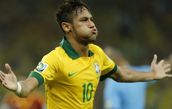 Картинка Brazil, Neymar, soccer player