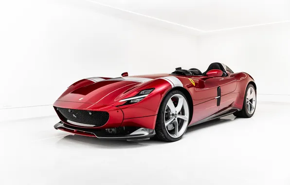 Феррари, Ferrari, суперкар, supercar, единственный экземпляр, 2020, Ferrari Monza SP1, Monza SP1
