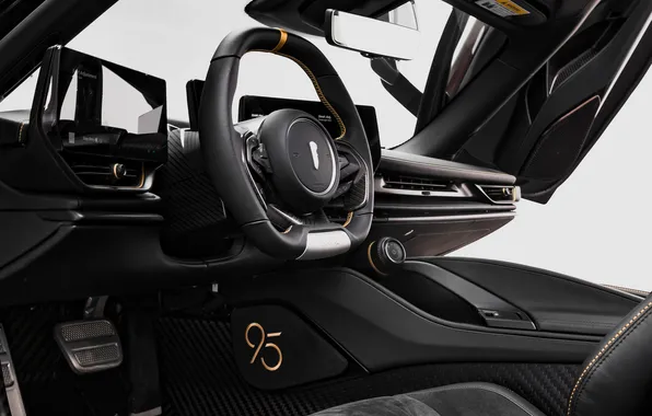 Интерьер, гиперкар, единственный экземпляр, hypercar, 2025, Pininfarina Battista, the only instance, Novantacinque
