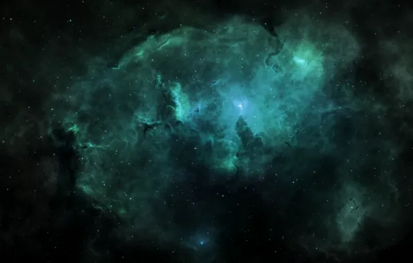 Звезды, Космос, Туманность, Fantasy, Арт, Stars, Space, Art