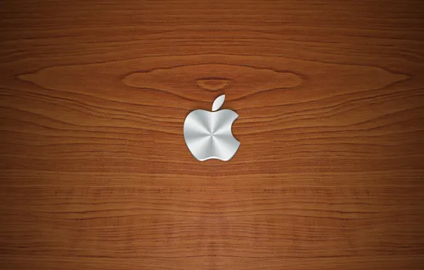 Картинка дерево, apple, текстура, логотип