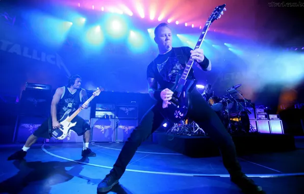 Гитара, концерт, metal, rock, метал, рок, Metallica, James Hetfield
