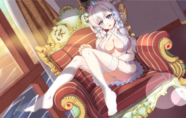 Hot, sexy, pantsu, panties, boobs, big, breast, tits