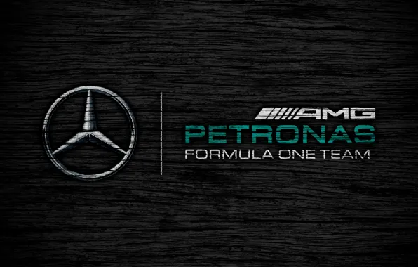 Wallpaper, sport, logo, Formula 1, Mercedes AMG Petronas