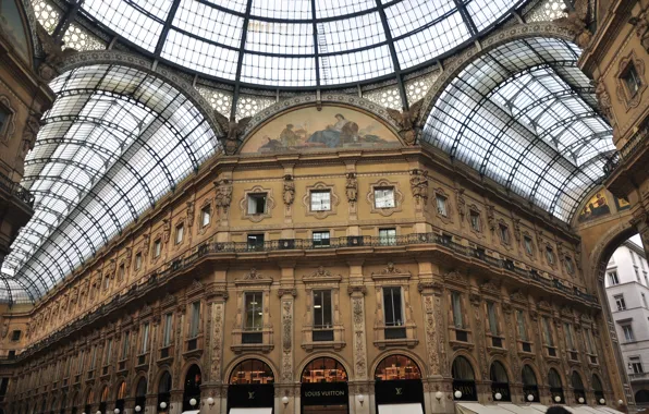 Milano, gallery, shopping