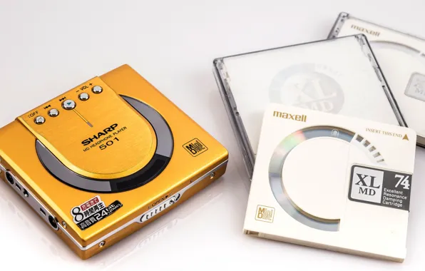 Sharp, компакт диски, Минидиск, MD ST-501