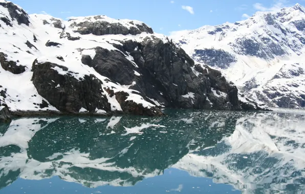Alaska, Ice, Glacier, Bay
