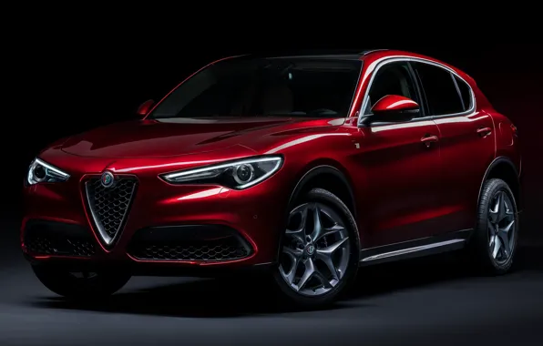 Дизайн, технологии, экстерьер, Альфа Ромео, ярко красный, Alfa Romeo Stelvio 6C, Villa d'Este