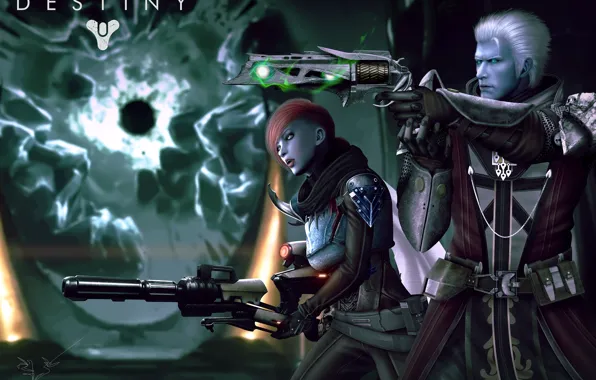 Фантастика, destiny, art, activision, bungie