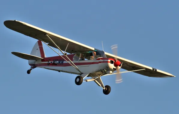 Картинка самолет, американский, двухместный, лёгкий, общего назначения, Пайпер, Piper PA-18 &ampquot;Super Cub&ampquot;, PA-18