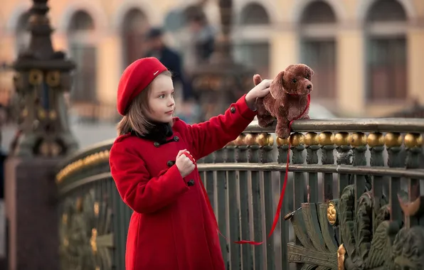 Картинка природа, ребенок, girl, toy