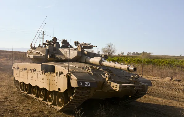 Картинка танк, боевой, основной, Merkava, Израиля, Mk III