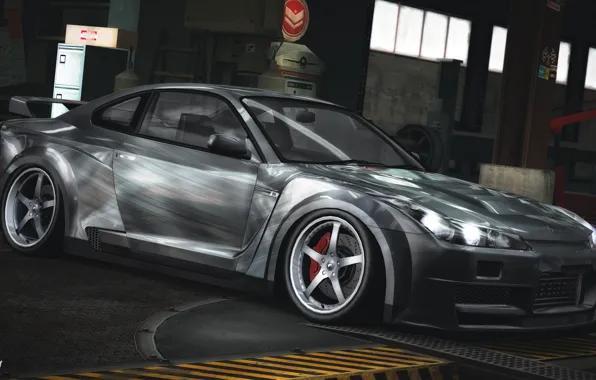 Photoshop, Nissan Silvia, Nissan R35, Need for speed world, stayling, Nissan Nismo