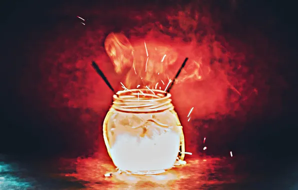 Огонь, праздник, бенгальские огни