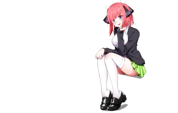 Kawaii, girl, pink hair, anime, short hair, babe, cute, high school