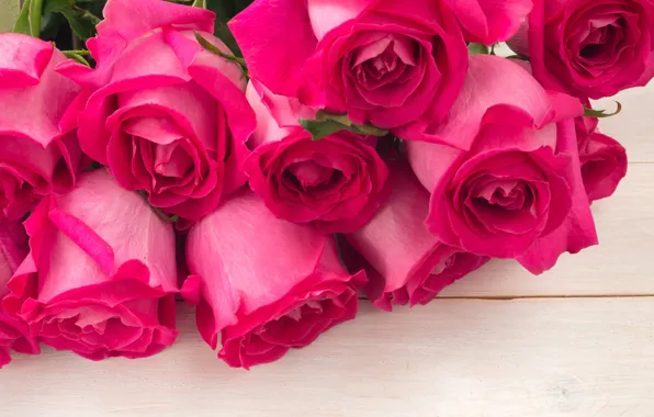 Цветы, розы, букет, розовые, бутоны, pink, flowers, roses