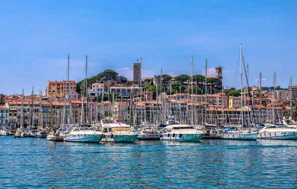 Яхты, France, Канны, Cannes