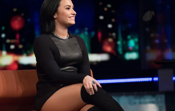 Улыбка, Актриса, Певица, smile, actress, Singer, DEMI LOVATO, ДЕМИ ЛОВАТО