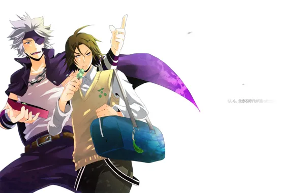 Улыбка, парни, недовольство, sengoku basara