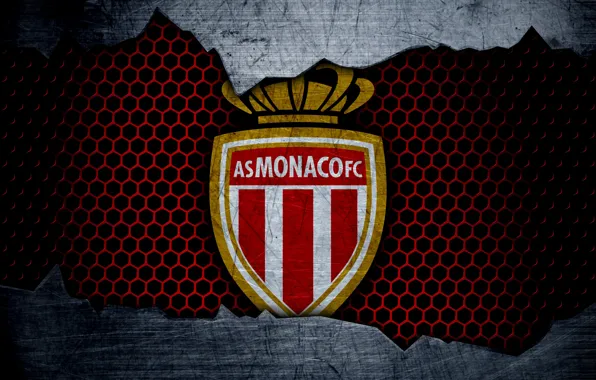 Wallpaper, sport, logo, football, AS Monaco