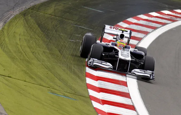 Картинка germany, pastor maldonado, williams fw33, nurburgring