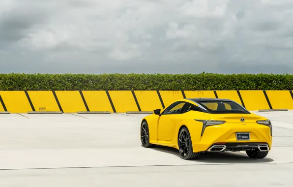 Lexus, Yellow, LC 500 6, AG JM