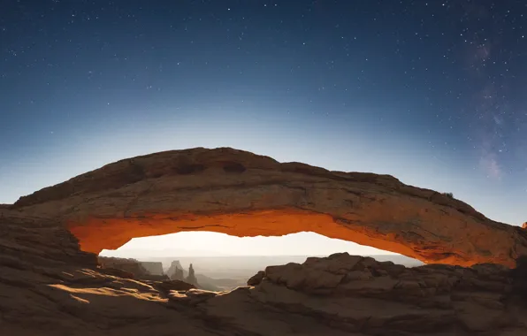 Картинка Mesa Arch, rocks, Canyonlands National Park