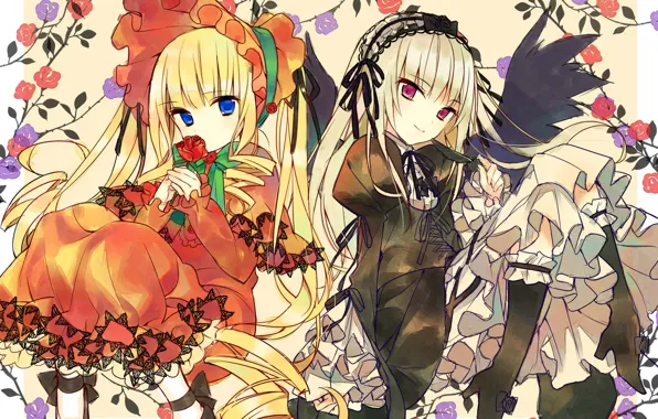 Куклы, кукла, rozen maiden, шинку, Дева роза, суигинто