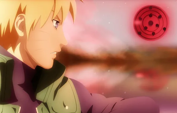 Game, Naruto, sky, anime, cloud, boy, sharingan, ninja