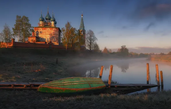 Село Дунилово, Ивановская область, река Теза