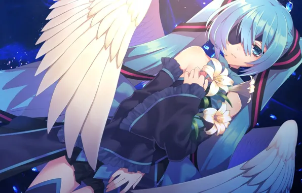 Ангел, Hatsune Miku, Vocaloid, Вокалоид, Хатсуне Мику, matsuda toki
