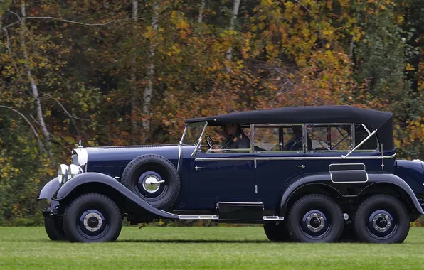 Картинка Mercedes-Benz, автомобиль, повышенной, проходимости, трёхосный, 1934—1939