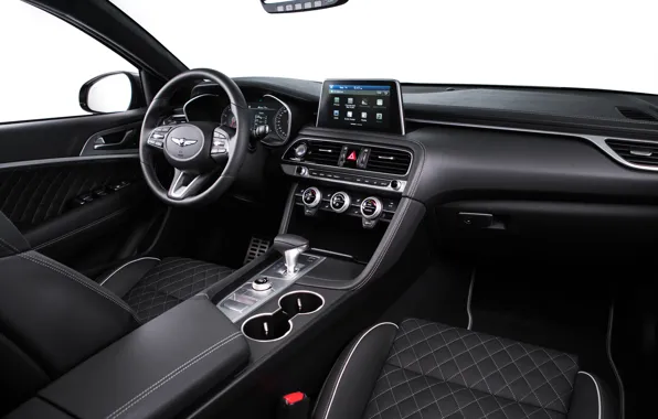 Седан, Hyundai, салон, Genesis, 2019, G70