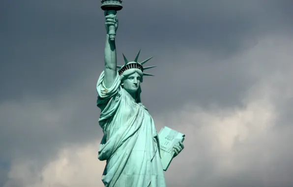 USA, America, monument, Statue Of Liberty