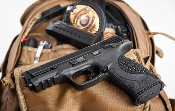 Пистолет, сумка, обойма, Smith &amp; Wesson, VTAC, M&amp;P