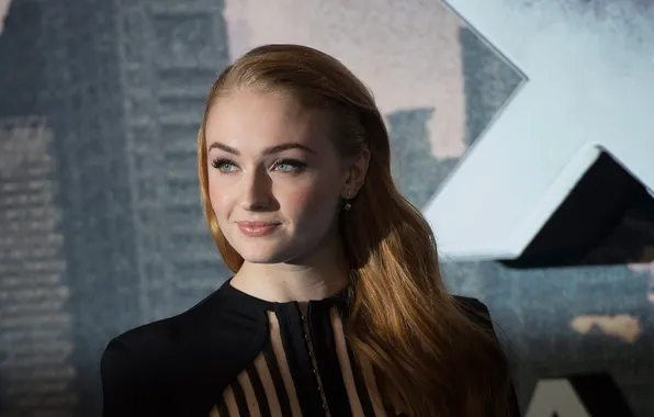 Портрет, актриса, красотка, Sophie Turner, Софи Тернер