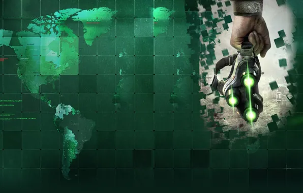 Green, игра, текстура, game, Splinter Cell Blacklist