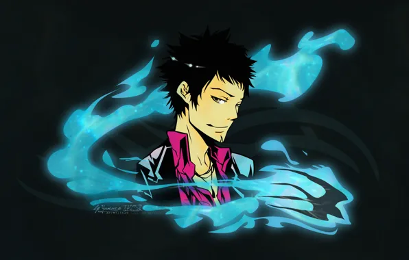 Арт, art, ласточка, katekyo hitman reborn!, учитель мафиози реборн!, ямамото такеши