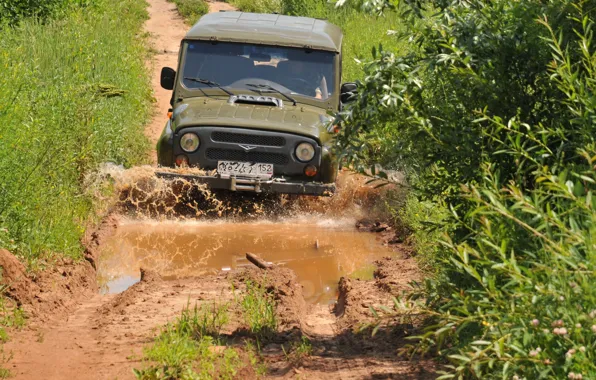 UAZ, Clay, Off-road