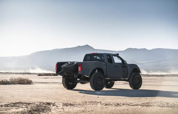 Nissan, пустошь, пикап, 2019, 600 л.с., V8 turbocharged, 5.6 л., Frontier Desert Runner Concept