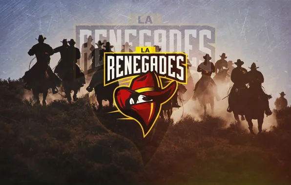 Logo, cowboys, csgo, cs go, riders, renegades