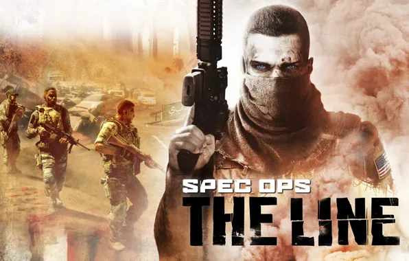 Картинка оружие, солдат, Spec Ops : The Line