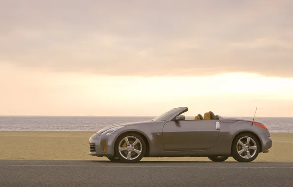 Дорога, машины, фото, nissan, 350z, ниссан