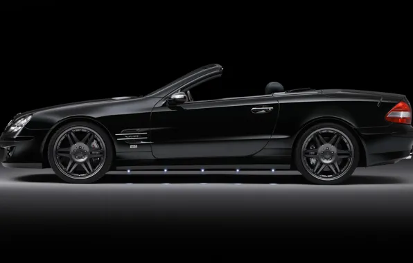 Картинка Mercedes-Benz, black, sl65