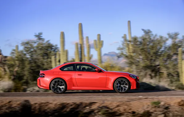 Картинка car, BMW, desert, M2, G87, 🤢, BMW M2 AT