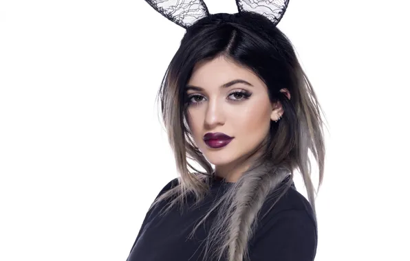 Картинка портрет, макияж, знаменитость, Kylie Jenner