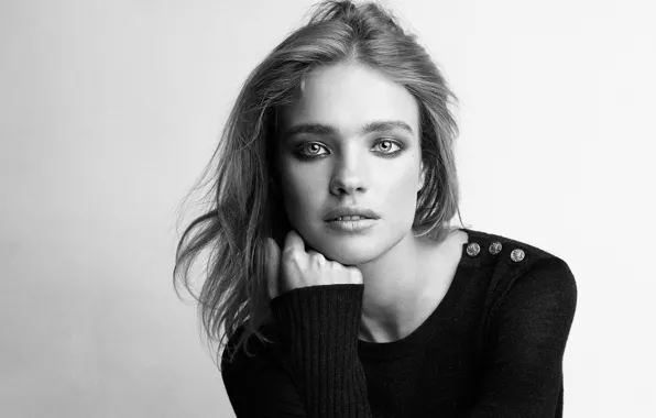 Взгляд, поза, модель, макияж, актриса, hair, Наталья Водянова, Natalia Vodianova